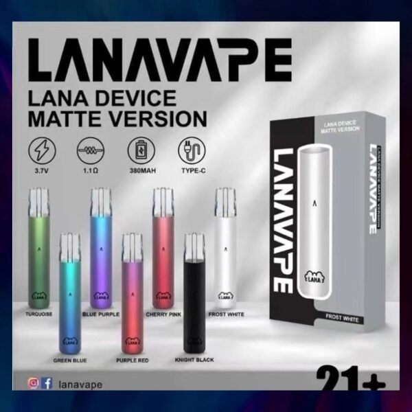 LANA 拉拉 主機｜通用一代二代煙彈｜7色可選｜台灣現貨｜7-11取貨